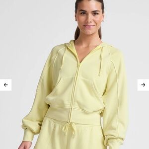NWT Beyond Yoga Cali Full Zip Hoodie Jacket Size small